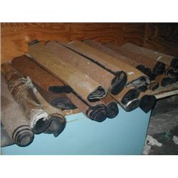 Twenty-Eight Brown Floor Mats