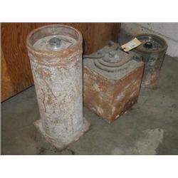 Three Floor Safes w/ Combinations