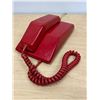 Image 1 : Red Northern Electric Contempra Push Button Telephone Phone - not tested, see photos.