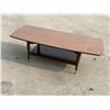 Image 3 : Mid Century Deilcraft (Canada) 2 Tier Coffee Table (approx: 48x20" & 15"T)
