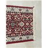 Image 2 : Vintage Small Area Rug / Entry Rug (approx: 38x26.5")