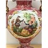 Image 2 : Large Italian Ceramic Vase / Centerpiece - Approx: 15.25"T 10.5"W