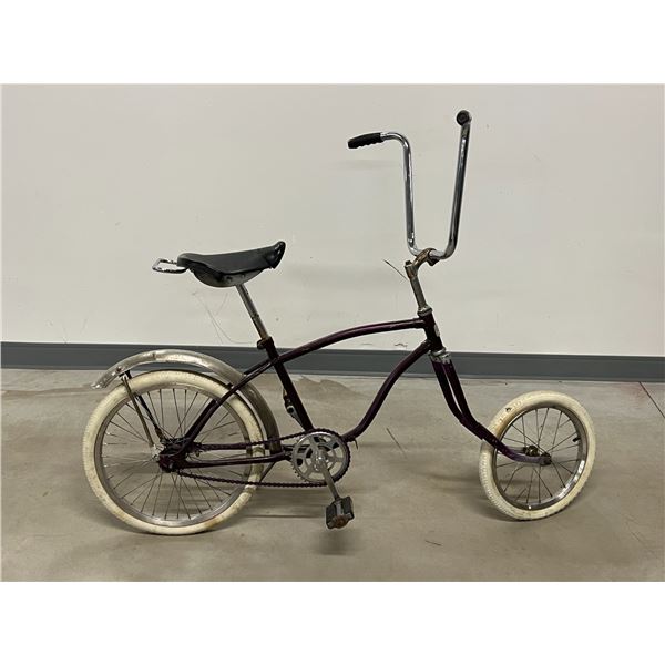 Old School Custom Chopper Style Cruiser Bike - as pictured, see all photos for condition