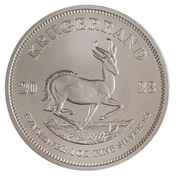 2023 100 South African K-Rand 1oz Silver Rounds