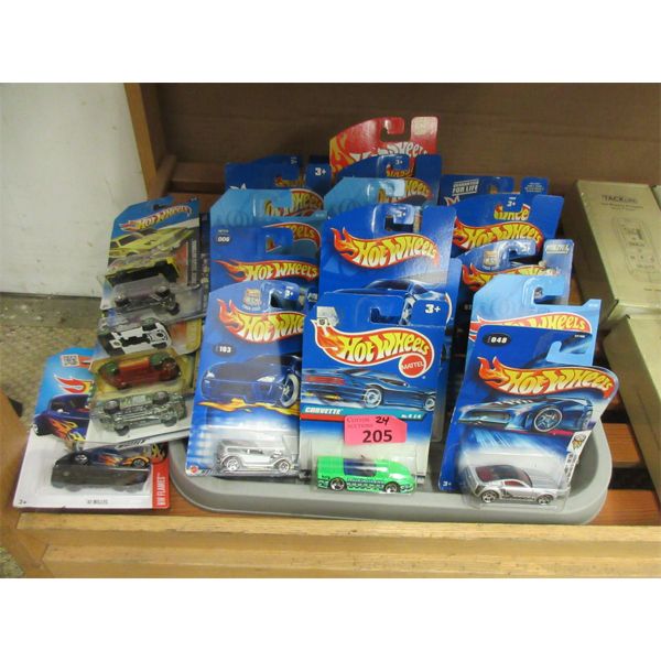 24 Assorted Hot Wheels in Original Packages