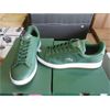 Image 1 : Men's New Lacoste Green Leather Carnaby Pro Shoes