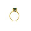 Image 3 : 3.08ct Emerald 18K YG 6.12gm Ring