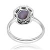 Image 3 : 2.82ct Natural Ceylon Star Sapphire 14K White Gold Ring