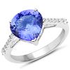 Image 1 : 3.07ct Tanzanite 14K White Gold Ring