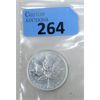 Image 1 : 1 Oz .9999 Silver 2011 Canada Maple Leaf Coin 