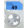 Image 1 : 1 Oz .9999  Silver 2019 Canada Maple Leaf Coin 