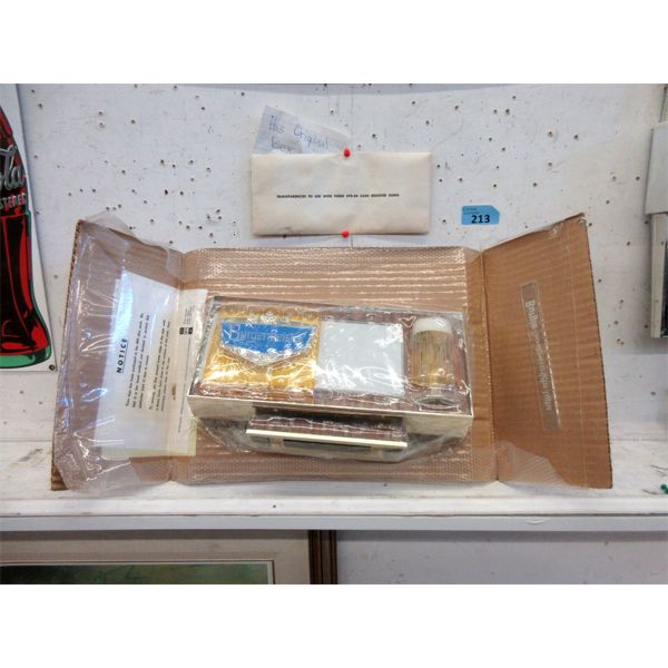 Unopened 1965 Illuminated Burgermeister Beer Sign