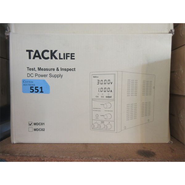 New Tacklife DC Power Supply - Model: MDC01