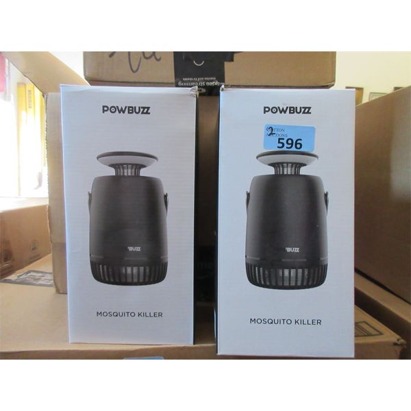 2 New Powbuzz Portable Mosquito Killers