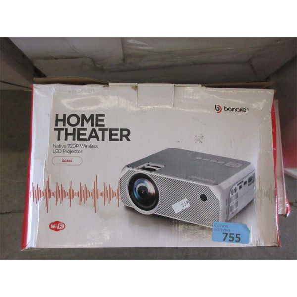 Bomaker Native 720p Wireless Projector - GC355