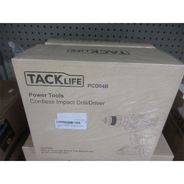 New Cordless Impact Drill/Driver by Tacklife