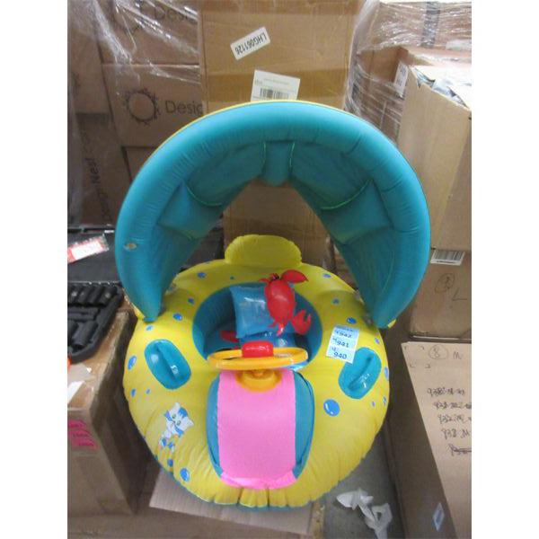 4 New 3 Pcs. Toddler Swim Ring & Arm Float Sets