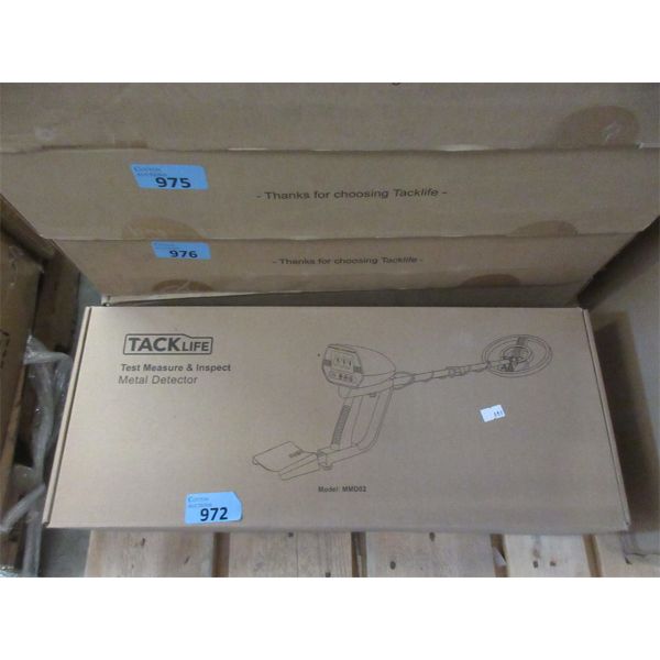 New Metal Detector - Tacklife Model MMD02