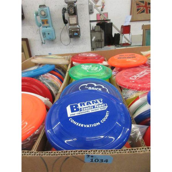 50+ Flying Disc Toys - Majority Have Logos