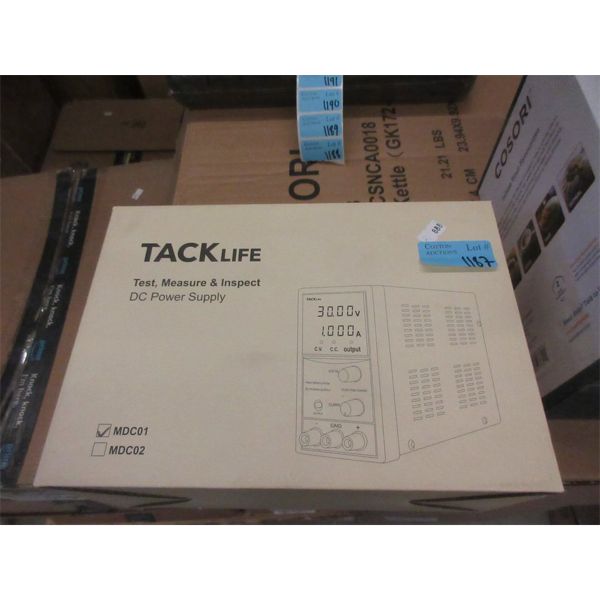 New Tacklife DC Power Supply - Model: MDC01