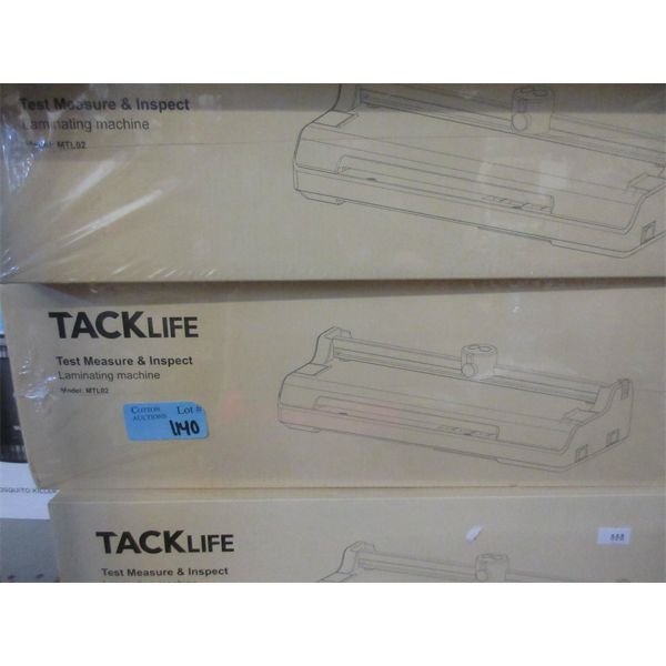 New Laminating Machine - Tacklife Model: MTL02