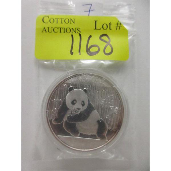 30 Gram .999 Silver 2015 Chinese Panda Coin