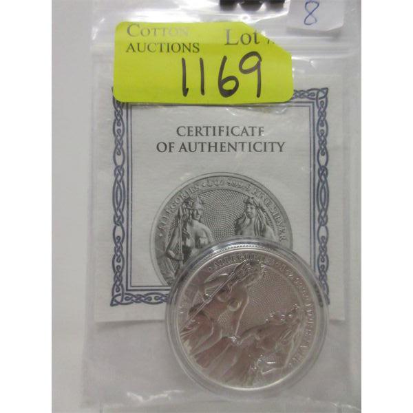 1 Oz .9999 Silver 2021 Allegories Austria & Germania Coin