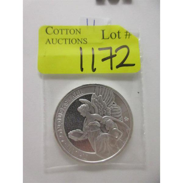 1 Oz .999 Silver 2022 Queen's Virtues Coin 