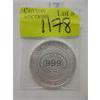 Image 1 : 1 Oz .999 Silver JBR Ethically Sourced Round