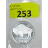 Image 1 : 1 Oz .999 Silver Buffalo 2-Sided Art Round 