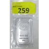 Image 1 : 1 Oz .999 Silver JBR Ethically Sourced Bar 
