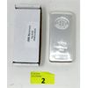 Image 1 : 1 Kilo .999 Silver JBR Ethically Sourced Bar 