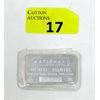 Image 1 : 1 Oz .999+ Silver National Mint Bar 