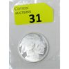 Image 1 : 1 Oz .999 Silver Buffalo 2-Sided Round