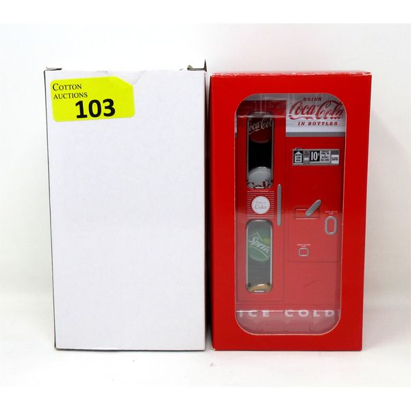 4 x .999 Silver Colourized 6 Gram Coins in Coca-Cola Vending Machine