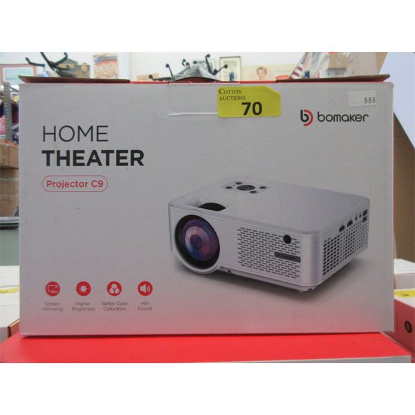 New Bomaker C9 Home Theater Projector 