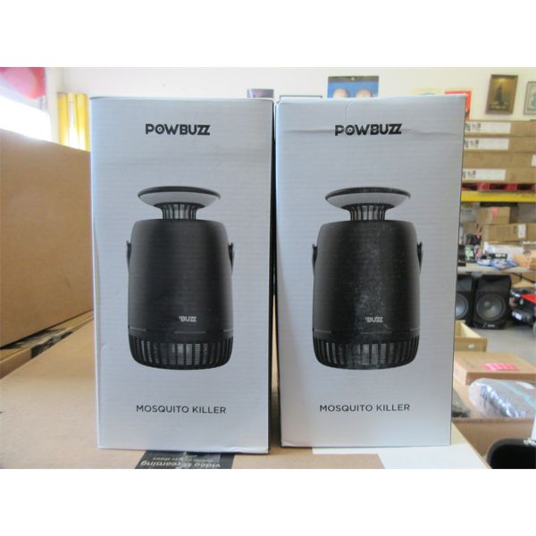 2 New PowBuzz Mosquito Killers - Model PB-H01E 