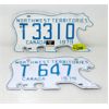 Image 1 : Two 1979 NWT License Plates - Not a matched pair