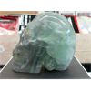 Image 2 : 1360 CT Fluorite 3D Skull - Hand Carved
