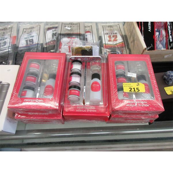 8 New Professional Acrylic Nail System Sets