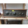 Image 1 : Vintage Wood Radio Case - 11" x 26" x 11" tall
