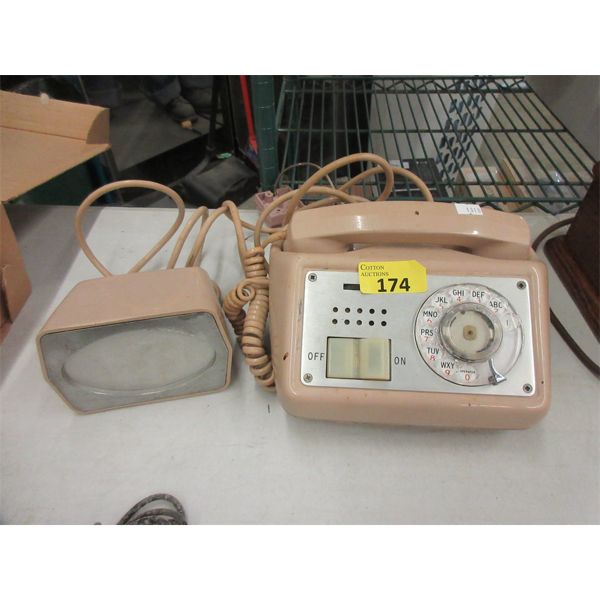 Vintage Automatic Electric Co Phone with Speaker