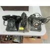 Image 1 : 3 Assorted Vintage Dial Telephones