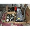 Image 1 : 4 Boxes of Vintage Gauges & Phone Parts 