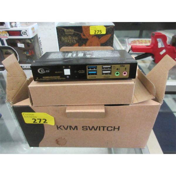 CKL au 2 Port Displayport KVM Switch