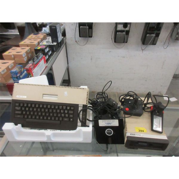 Complete Vintage Atari 1050 with Pit Stop Game