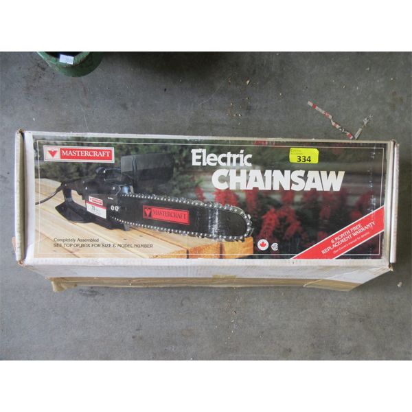 Mastercraft 75 AMP Electric Chainsaw