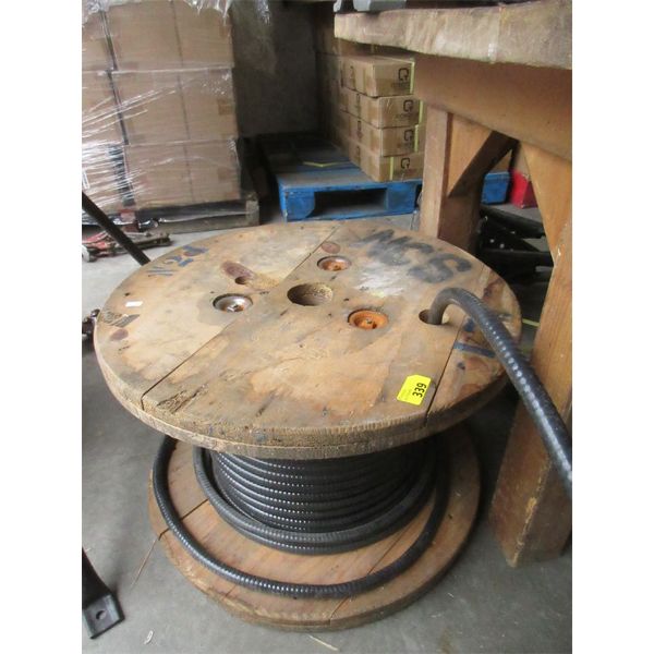 Wood Spool of Teck 90 Electrical Cable