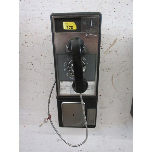 Vintage GTE "Automatic Electric" Dial Pay Phone