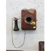Image 1 : Vintage Northern Electric Wood  Wall Phone